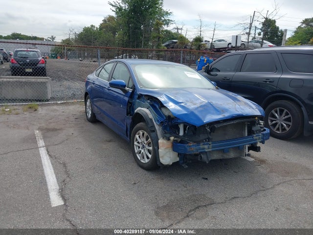 Ford FUSION S 2017 3FA6P0G76HR309885 Image 1