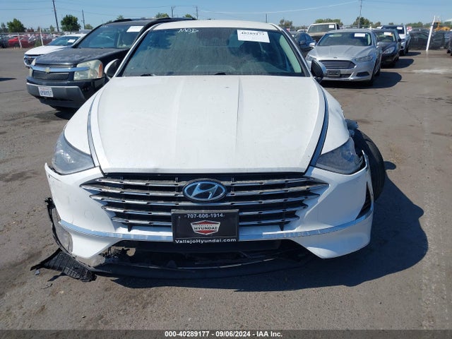 Hyundai Sonata Blue 2021 KMHL24JJ5MA021928 Image 12