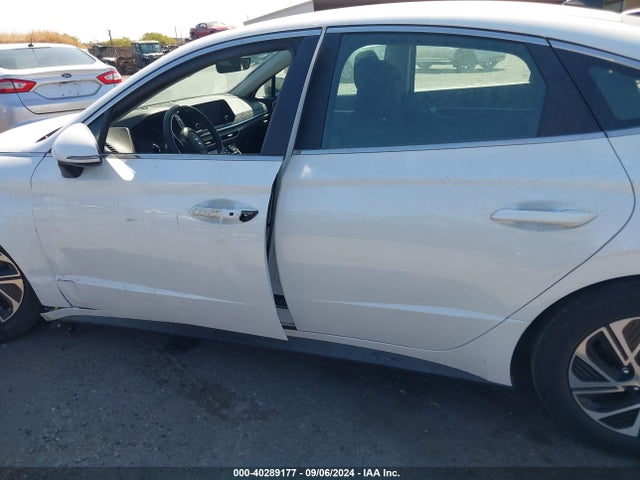 Hyundai Sonata Blue 2021 KMHL24JJ5MA021928 Image 14