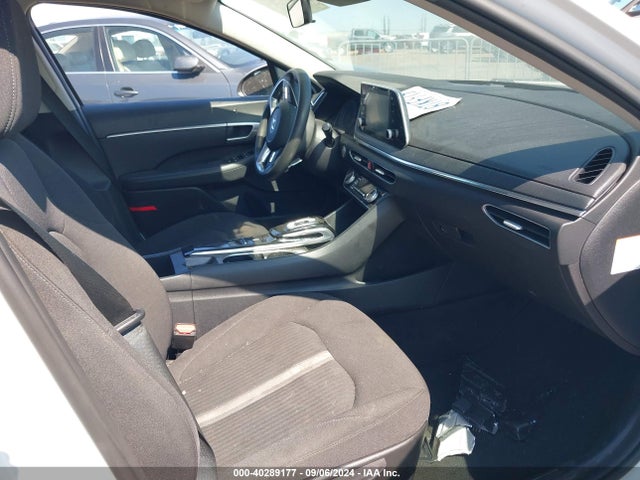 Hyundai Sonata Blue 2021 KMHL24JJ5MA021928 Image 5