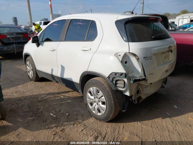 3GNCJKSB1HL282241 Chevrolet TRAX LS