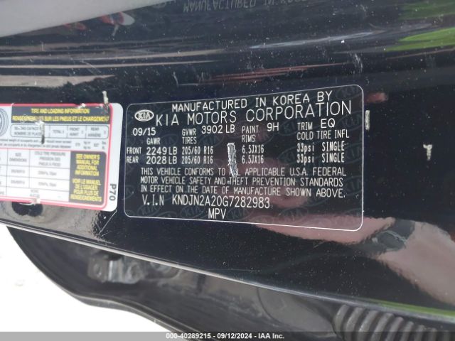 KNDJN2A20G7282983 KIA Soul