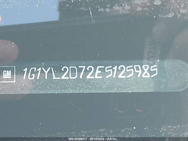 1G1YL2D72E5125985 Chevrolet Corvette Stingray Z51