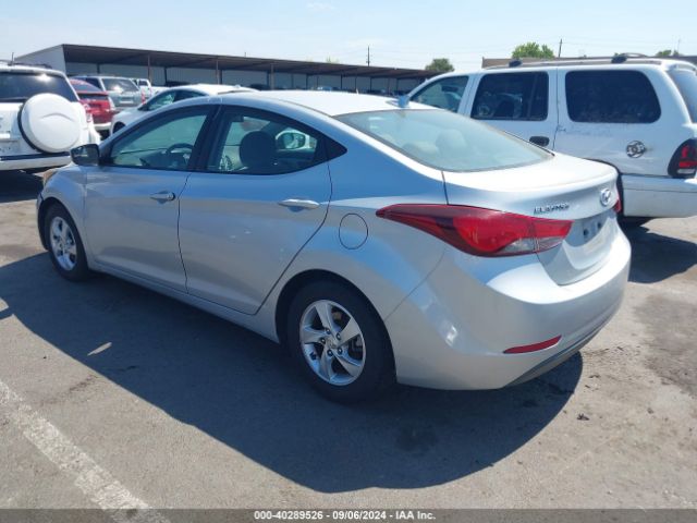 5NPDH4AE3EH478953 Hyundai ELANTRA SE