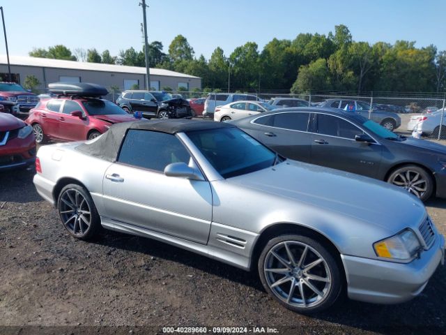 2001 MERCEDES-BENZ SL 500 WDBFA68F01F200618