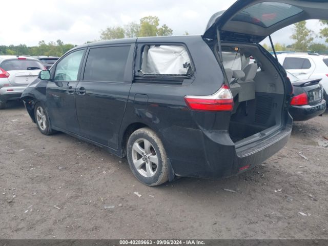 5TDZZ3DC6KS976741 Toyota Sienna L 7 Passenger