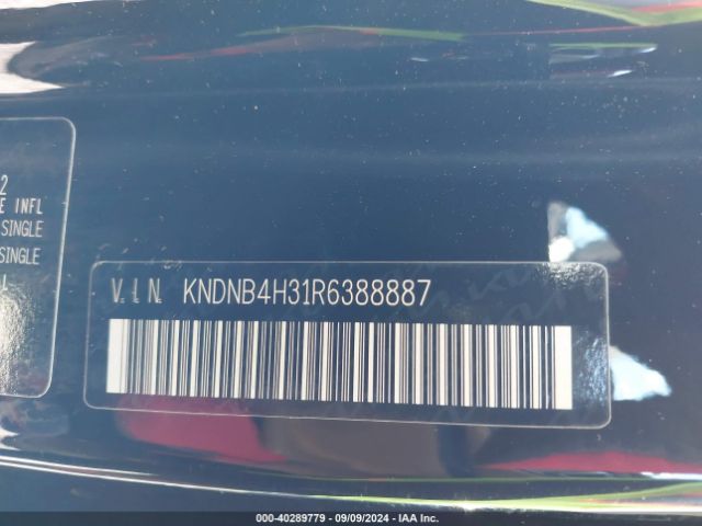 KNDNB4H31R6388887 KIA Carnival Lx