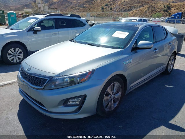 KIA Optima Hybrid Ex 2014 KNAGN4AD8E5074654 Image 2