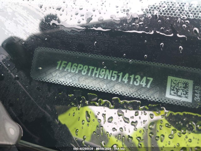 Ford Mustang Ecoboost Fastback 2022 1FA6P8TH9N5141347 Image 9
