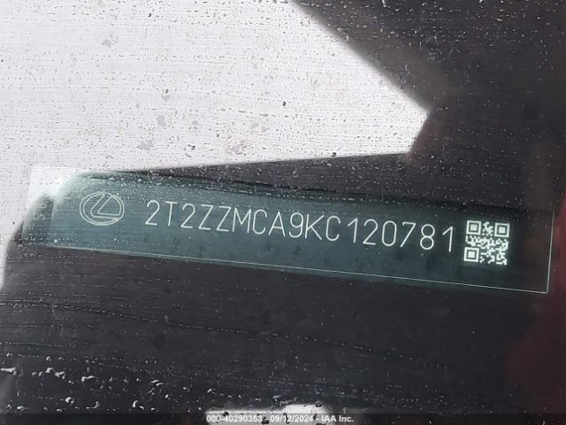 2T2ZZMCA9KC120781 Lexus RX 350
