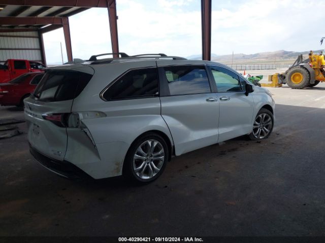 5TDERKEC9NS086519 Toyota Sienna Platinum