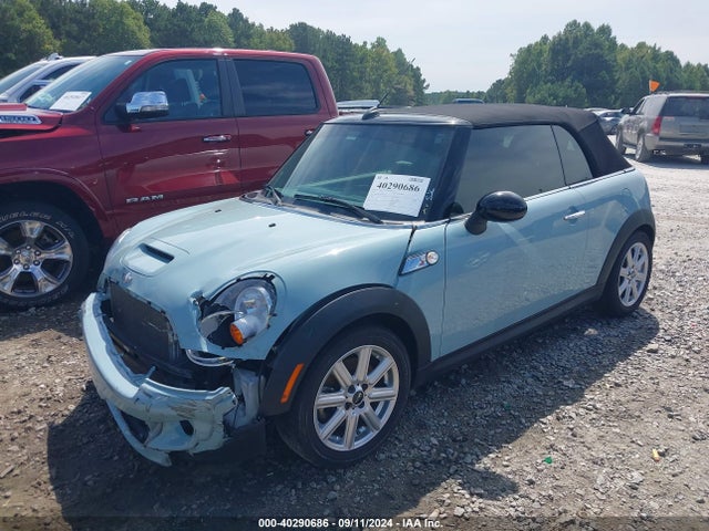2014 MINI CONVERTIBLE WMWZP3C50ET706951 Photo 1