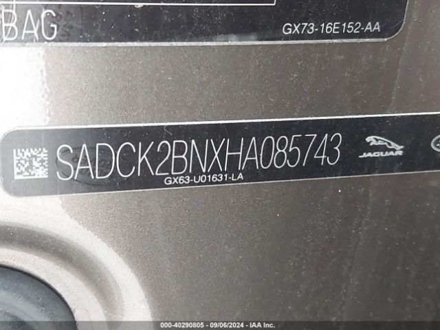 SADCK2BNXHA085743 Jaguar F-pace 20d Prestige