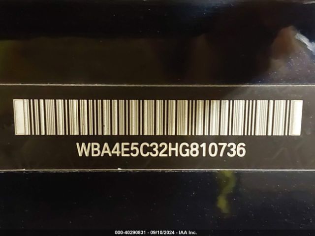 WBA4E5C32HG810736 BMW 440i Gran Coupe Xdrive