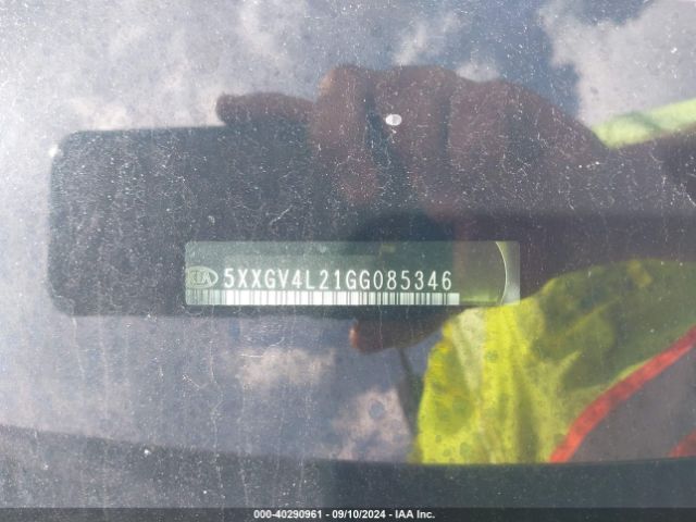 5XXGV4L21GG085346 KIA Optima Sxl Turbo