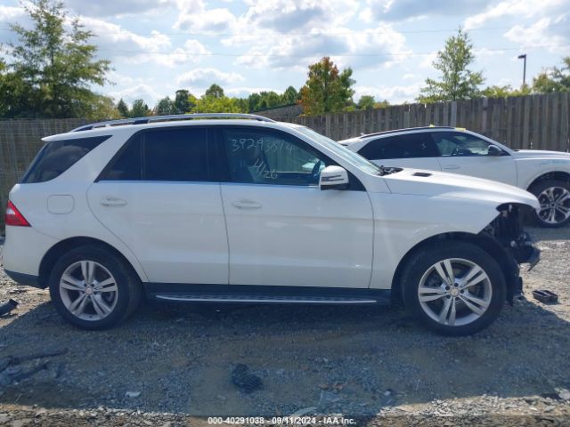 4JGDA5HB9EA343436 Mercedes-Benz Ml 350 4matic