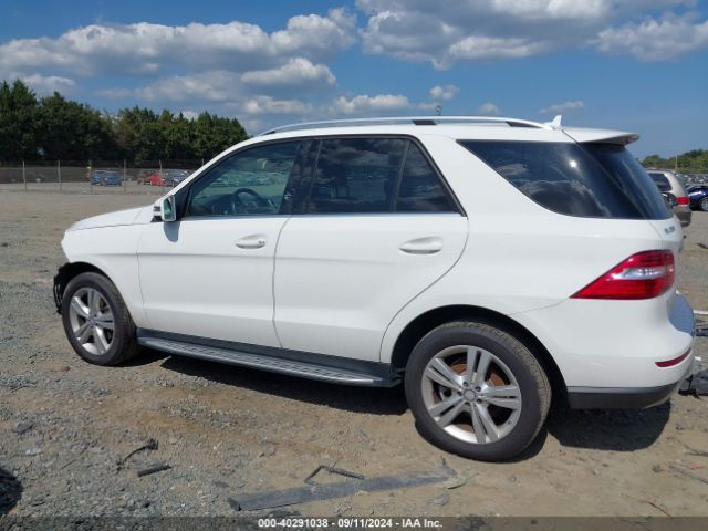 4JGDA5HB9EA343436 Mercedes-Benz Ml 350 4matic