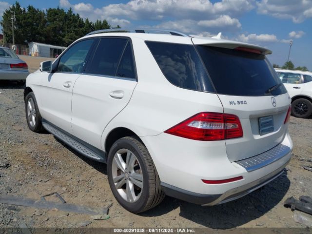 4JGDA5HB9EA343436 Mercedes-Benz Ml 350 4matic