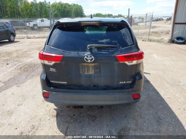 5TDJZRFH4HS375457 Toyota Highlander Xle