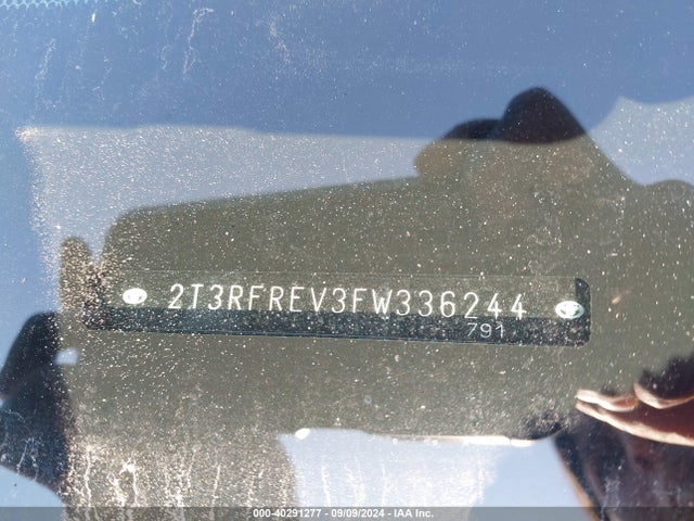 Toyota Rav4 Xle 2015 2T3RFREV3FW336244 Image 9
