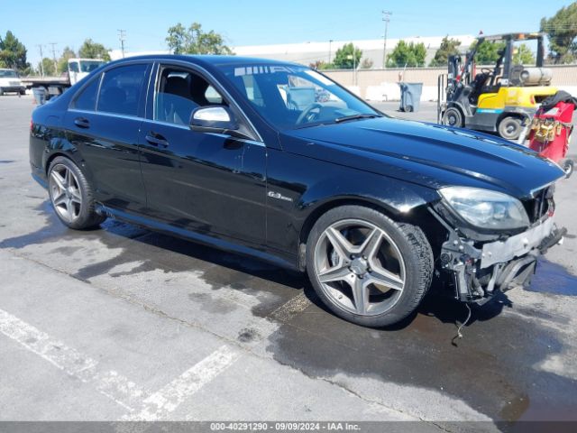 2009 MERCEDES-BENZ C 63 AMG WDDGF77XX9F327675