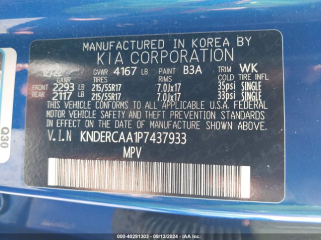 KNDERCAA1P7437933 KIA SELTOS EX