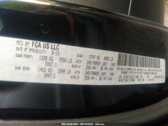 2C4RC1FGXLR111092 Chrysler Pacifica Touring
