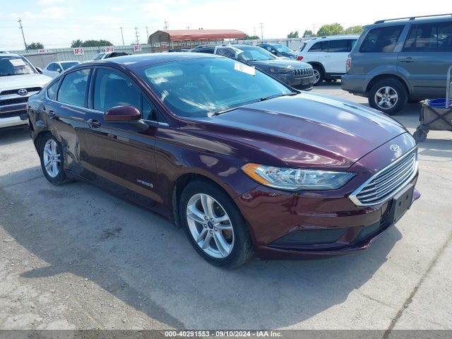 Ford Fusion Hybrid Se 2018 3FA6P0LU7JR267986 Image 1