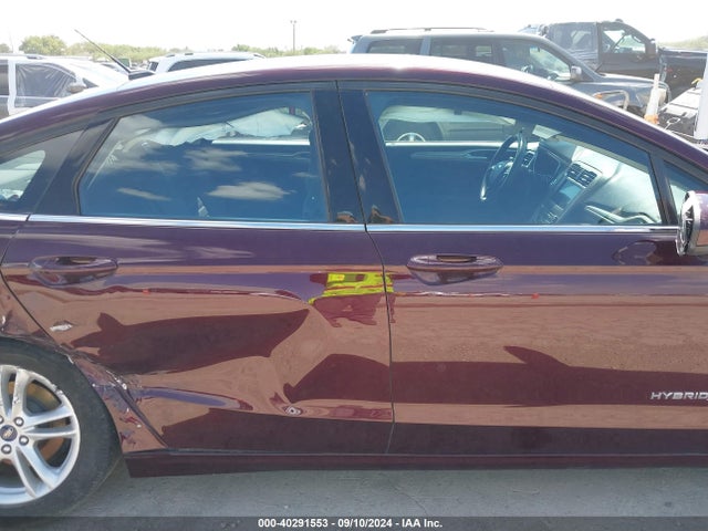 Ford Fusion Hybrid Se 2018 3FA6P0LU7JR267986 Image 13