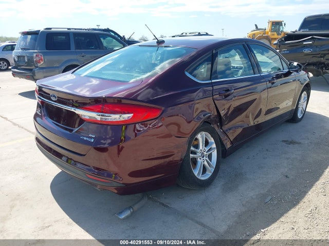 Ford Fusion Hybrid Se 2018 3FA6P0LU7JR267986 Image 4
