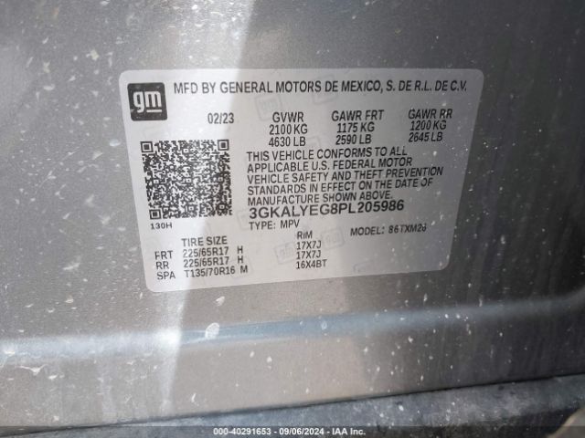 3GKALYEG8PL205986 GMC Terrain Awd At4