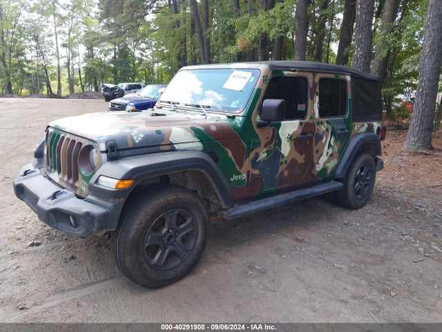1C4HJXDGXKW661874 Jeep Wrangler Unlimited Sport S 4x4
