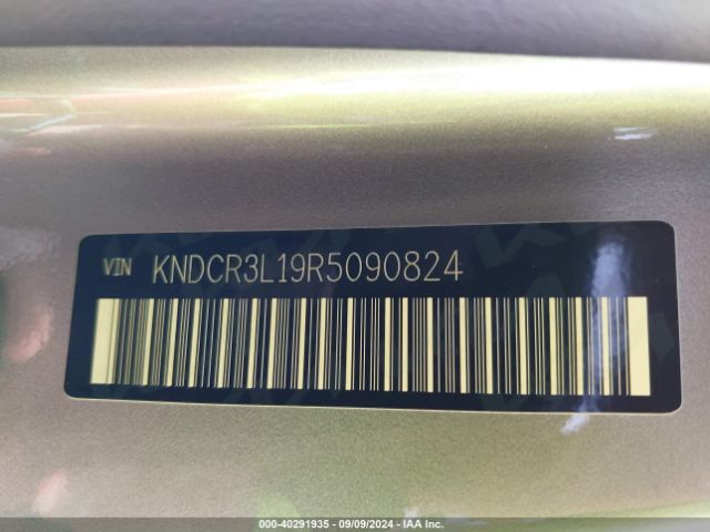 KNDCR3L19R5090824 KIA Niro Ev Wind