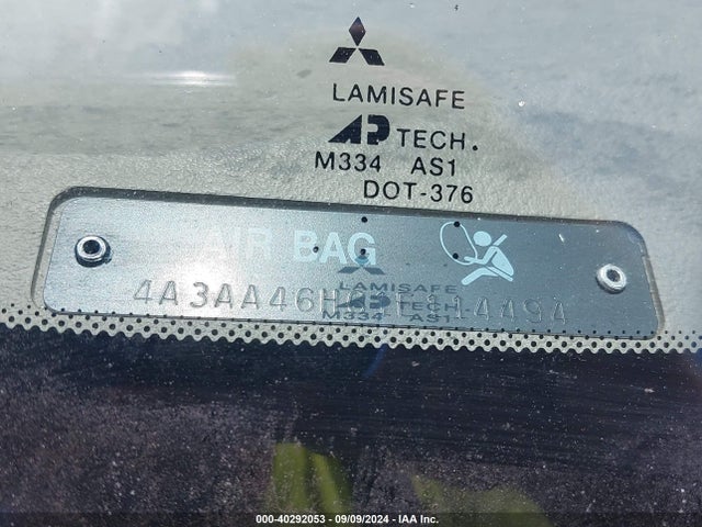 2001 MITSUBISHI GALANT 4A3AA46H61E114494 Photo 8