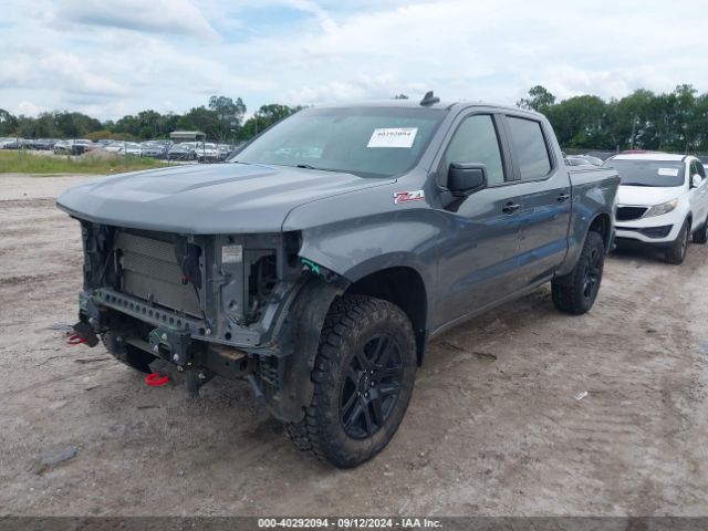1GCPYFEDXMZ291730 Chevrolet Silverado 1500 4wd  Short Bed Lt Trail Boss