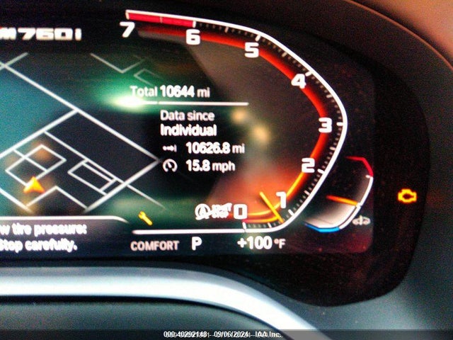 BMW M760i Xdrive 2022 WBA7U6C08NCH83897 Image 12