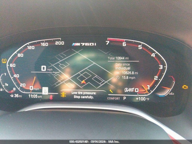 BMW M760i Xdrive 2022 WBA7U6C08NCH83897 Image 7
