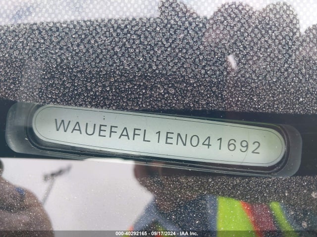 WAUEFAFL1EN041692 Audi flex fuel engine