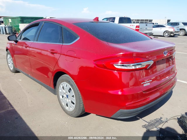 Ford FUSION S 2020 3FA6P0G75LR236503 Image 3