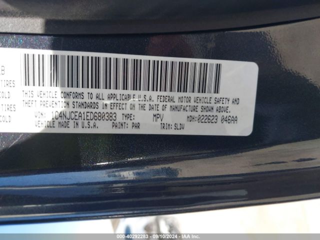 1C4NJCEA1ED680383 Jeep Compass High Altitude