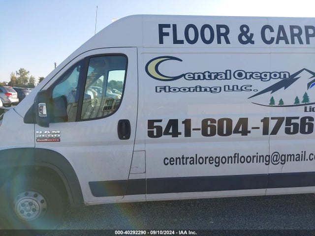 3C6TRVDG0KE528372 RAM Promaster 2500 High Roof 159 Wb