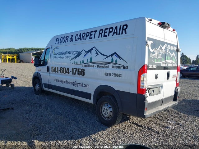 3C6TRVDG0KE528372 RAM Promaster 2500 High Roof 159 Wb