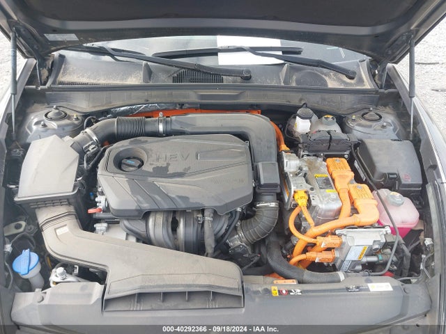 Hyundai Sonata Blue 2021 KMHL24JJ1MA030674 Image 10