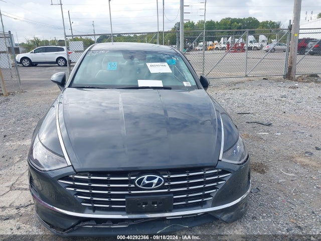 Hyundai Sonata Blue 2021 KMHL24JJ1MA030674 Image 12