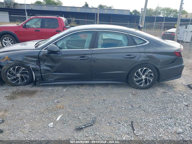 Hyundai Sonata Blue 2021 KMHL24JJ1MA030674 Image 14