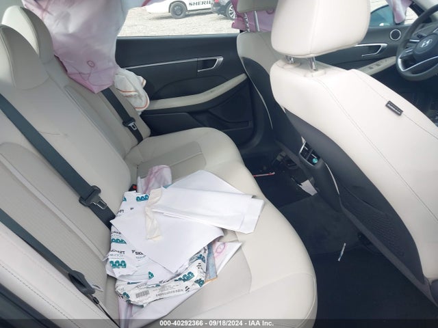 Hyundai Sonata Blue 2021 KMHL24JJ1MA030674 Image 8