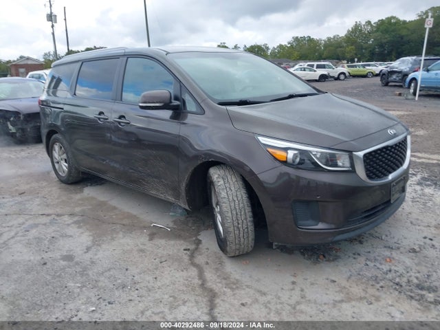 KIA SEDONA LX 2017 KNDMB5C18H6237129 Image 1