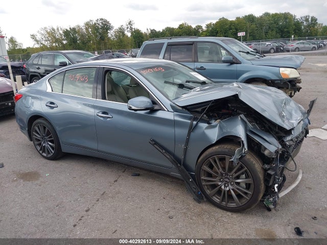 JN1FV7AR7GM451045 Infiniti Q50 3.0t Red Sport 400