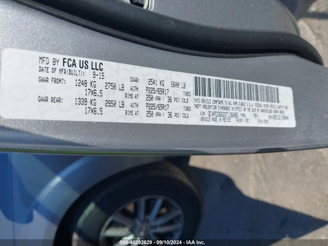 3C4PDDBG2GT136065 Dodge Journey Sxt