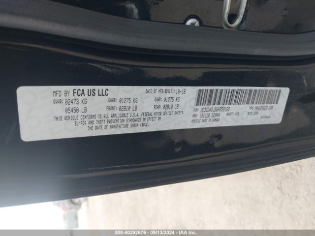 2C3CDXGJ9GH359169 Dodge Charger R/t Scat Pack